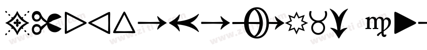 LAstrologyPi Two字体转换 LAstrologyPi Two字体转换
